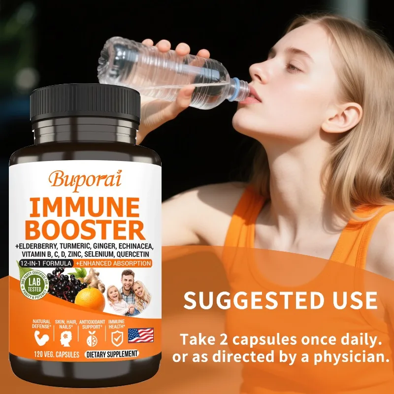 Immune Booster - Antioxidant, Enhances The Body's Resistance, Supports Cellular Energy,Immune Health,Promotes Energy Production