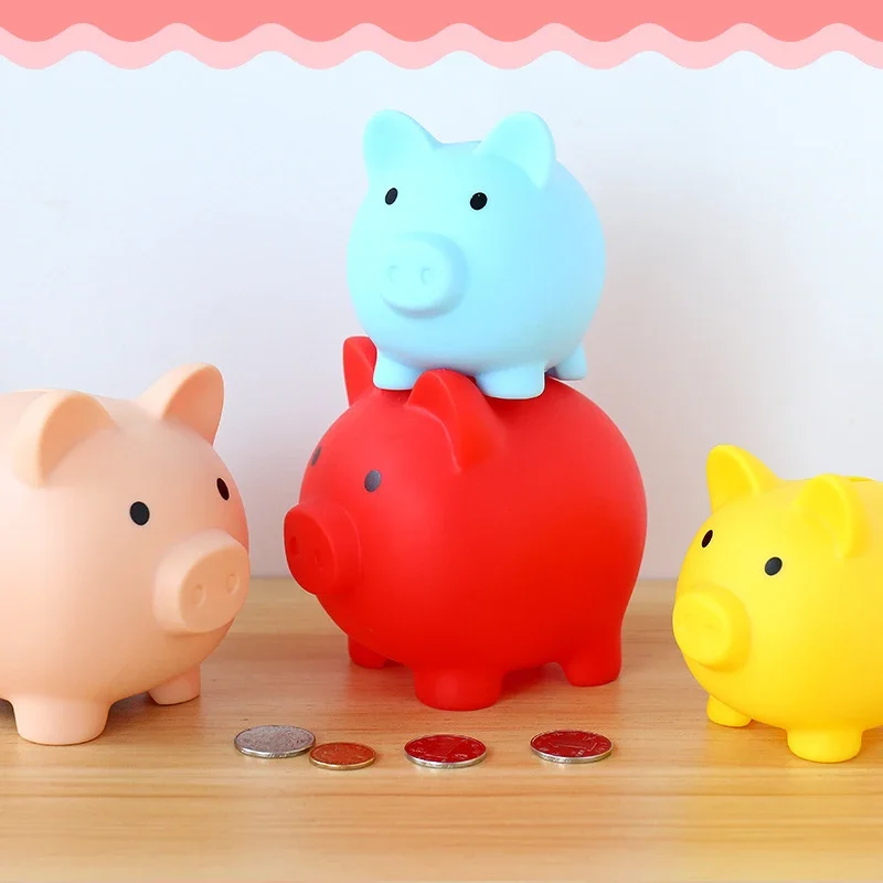 

Adorable Piggy Bank Coin Money Box Ceramic Kids Toy Children Gifts Saving Cash