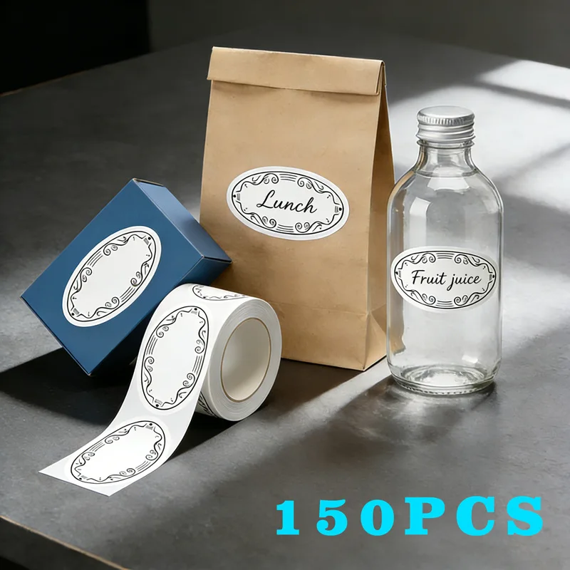 

150Pcs/Roll Food Safe Date Labels 1x2.25Inch for Fridge Freezer Storage Organizer Stickers Beverages Fruits Veggies Kitchen
