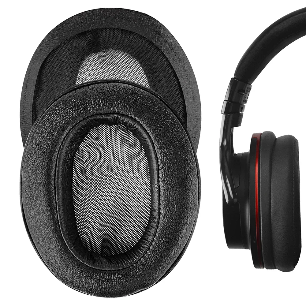 1 paio di coppe di ricambio per cuscinetti auricolari di ricambio per cuffie paraorecchie parti di riparazione per cuffie Sony MDR-1ABT MDR-1RBT MDR-1RNC