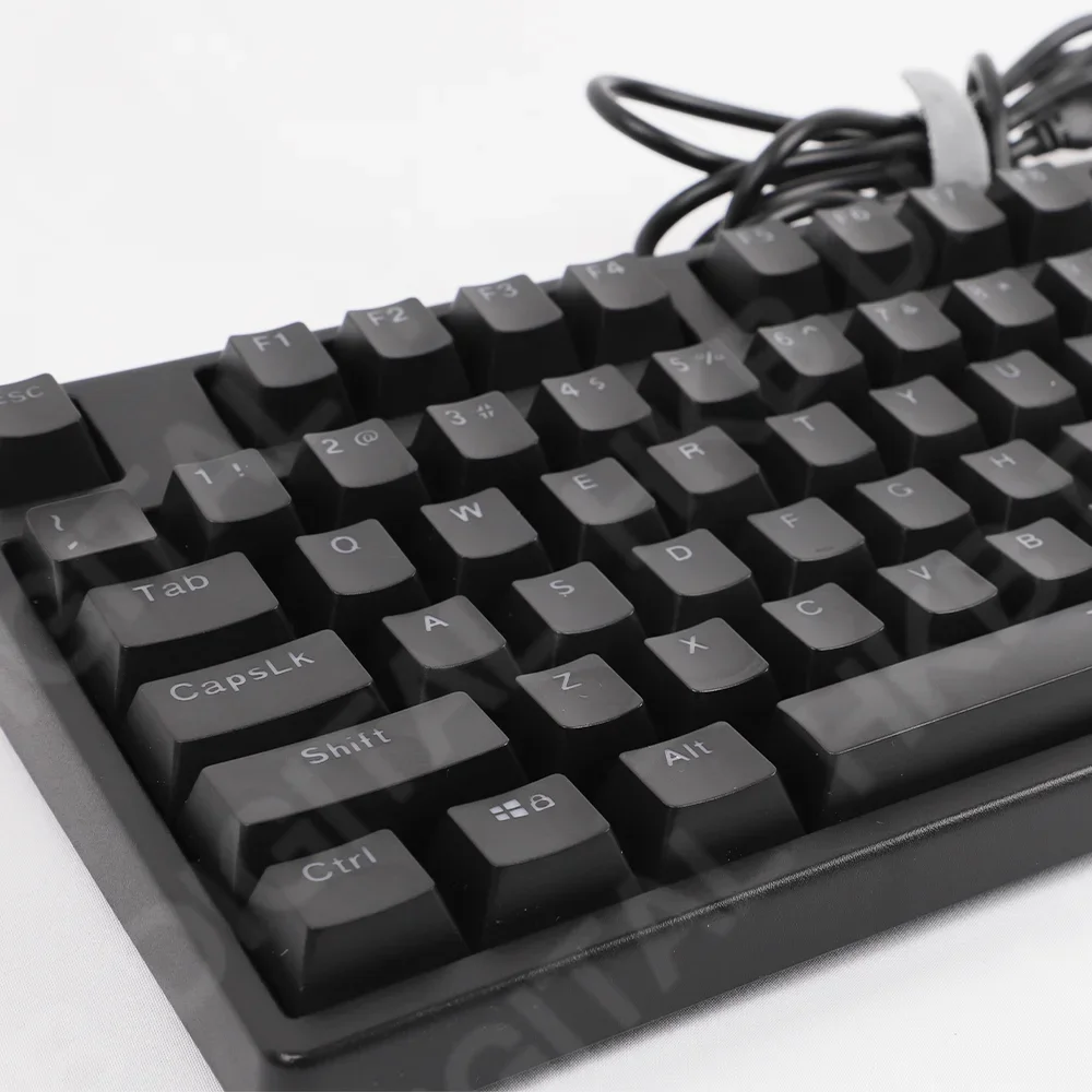 108 Keys ABS Keycaps Black Backlight OEM Profile Suit for 61 87 104 Mechanical Keyboard Anne Pro 2 GK61 SK61 GK64 PC Game Ajazz