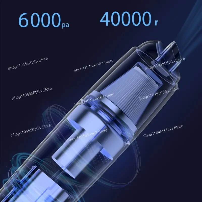 مكنسة كهربائية صغيرة لتنظيف السيارة، مكنسة كهربائية محمولة باليد، قابلة لإعادة الشحن للسيارة والمنزل، مكنسة كهربائية أوتوماتيكية