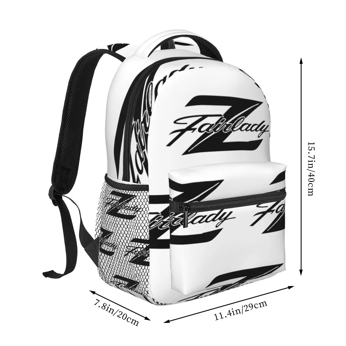 Fairlady Z Nissan Z Logo Backpacks Boys Girls Bookbag Children School Bags Cartoon Kids Rucksack Shoulder Bag Large Capacity