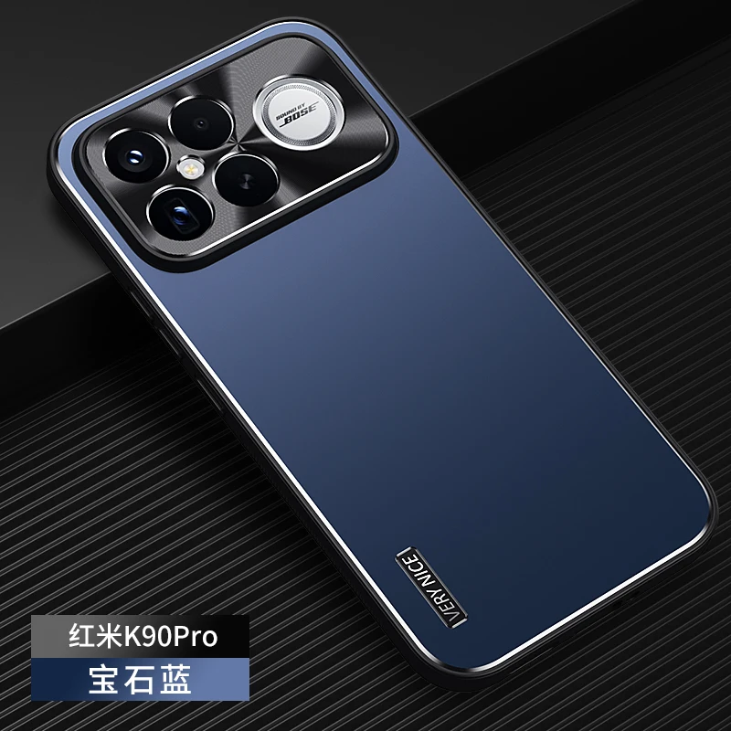 For Xiaomi Poco F8 Ultra F8 Pro Case Metal Camera Frame Protection Aluminum Alloy Frosted Back Shockproof Bumper Cover Funda