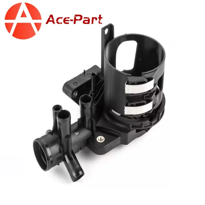 

6512001056 6512000356 6512000456 6512006000 Water Outlet Fuel Filter Housing For Mercedes Benz W204 E250 GLE300D GLK250 2012-17