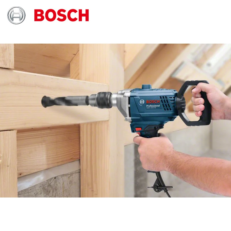 Bosch GBM1600RE Electric Drill 220V Industrial Grade 850W Powerful and Reliable Motor Mixing Hand Drill Double Dustproof System