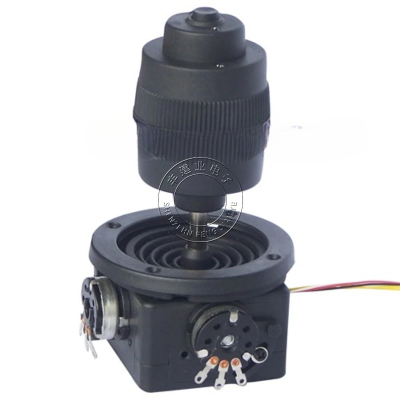 Four-dimensional rocker potentiometer JH-D400X security monitoring gimbal, video rocker joystick with button 5K10K