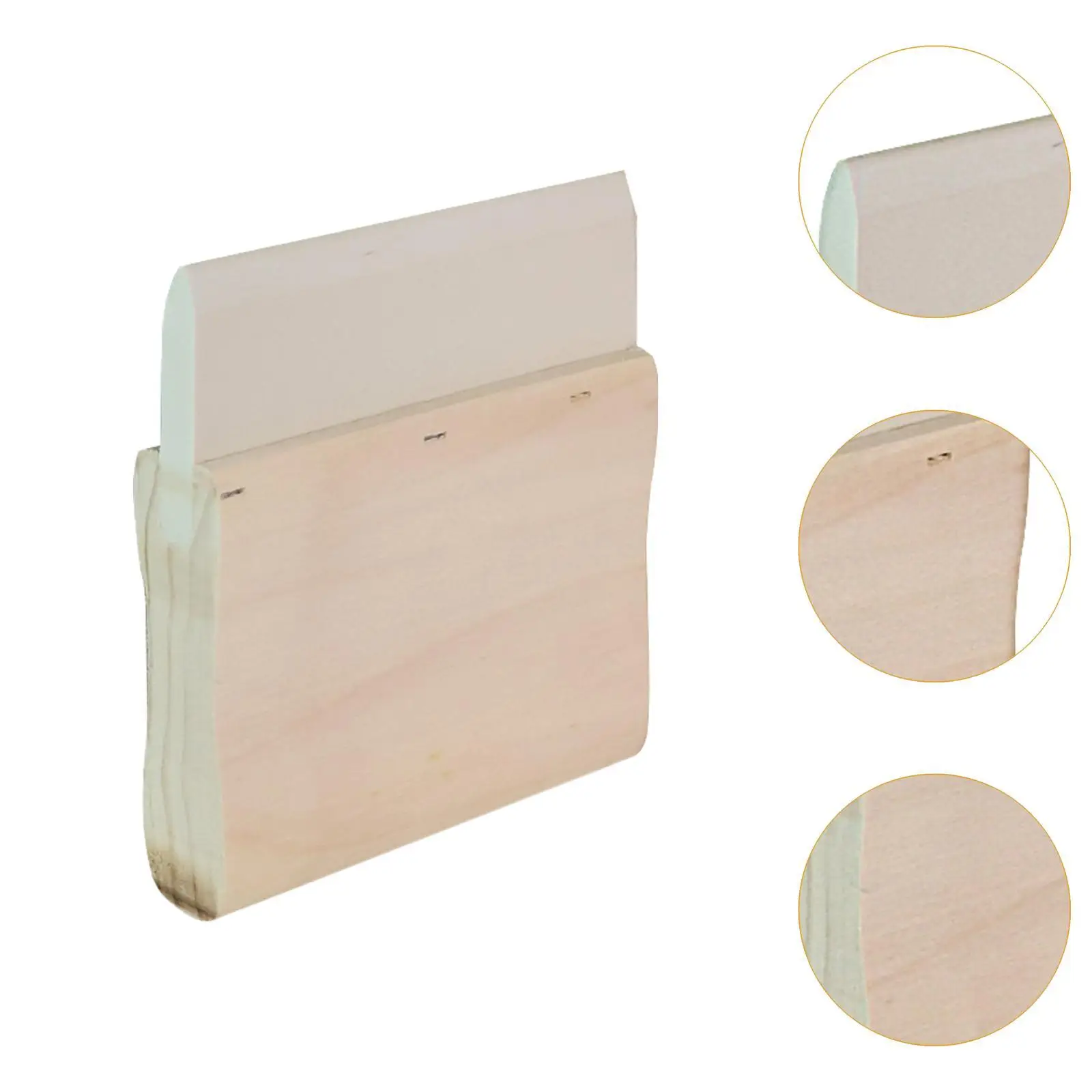 Rubber Blade Screen Printing Ink Blades Portable Multipurpose Stable Silk Screen Printing Blades Durometer Squeegee