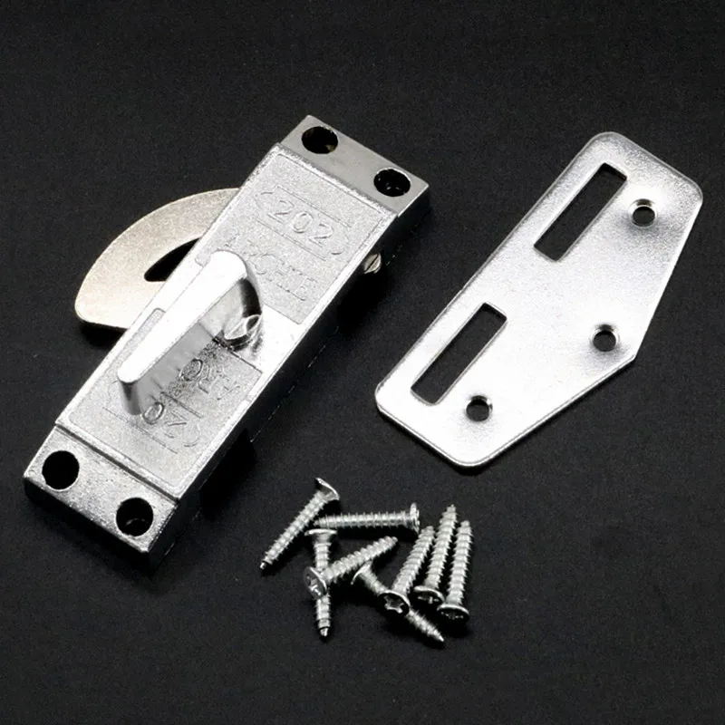 

Zinc Alloy Sliding Door Hook Lock Kitchen Bathroom Old Shift Door Locks 180 Degree Hook Lock Buckle Furniture Hardware