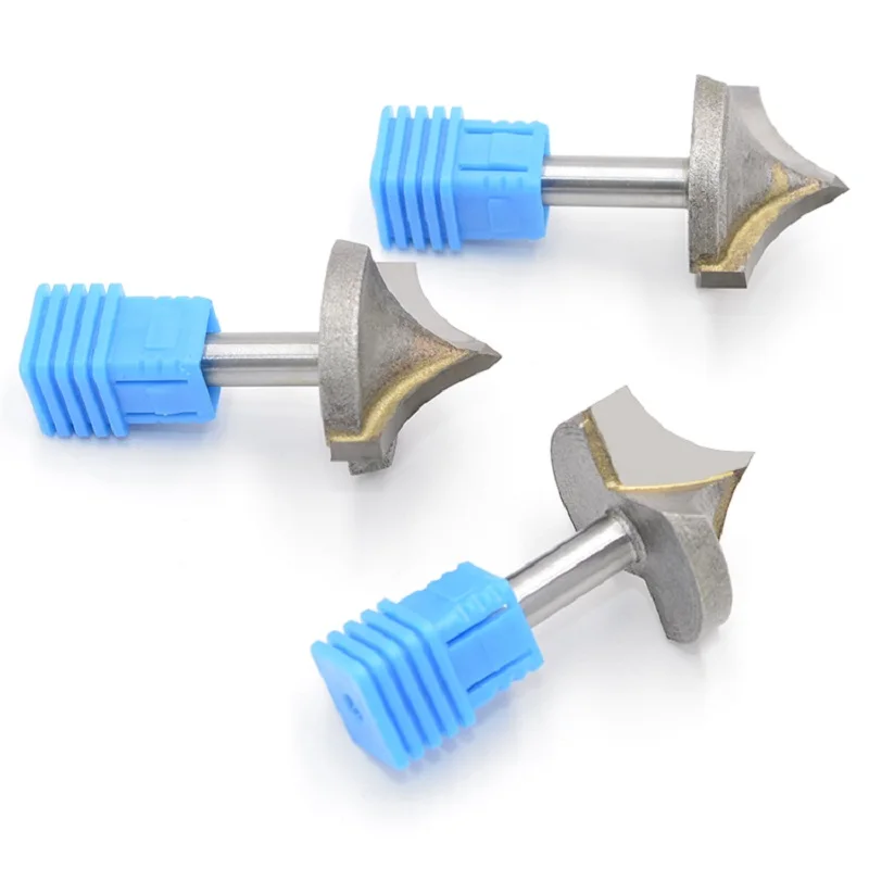Brocas de enrutador de ranura en V de 6mm, fresadora de grabado CNC, tallado de madera, cortador de madera, herramientas de carpintería, Fresa