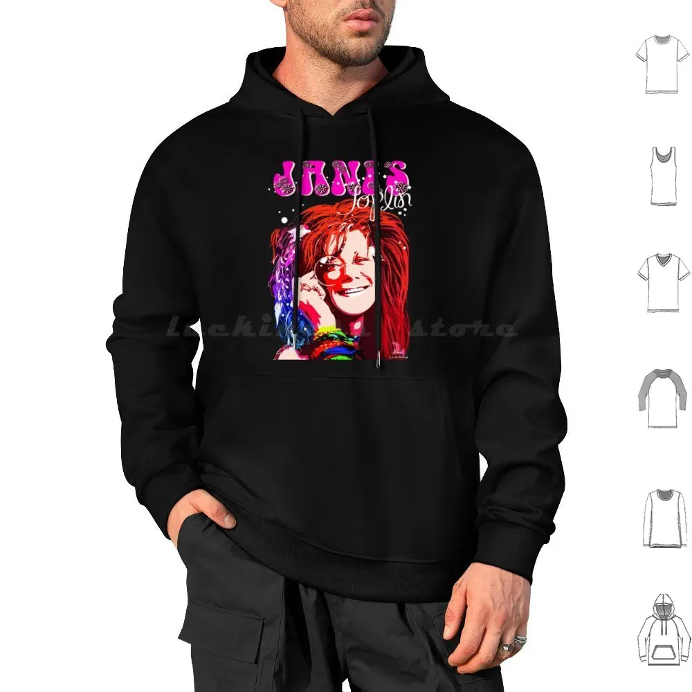 Janis Joplin Hoodies Manga Longa Música Solista Canção Janis Joplin Janis Joplin Janis Joplin Janis Joplin Janis Joplin