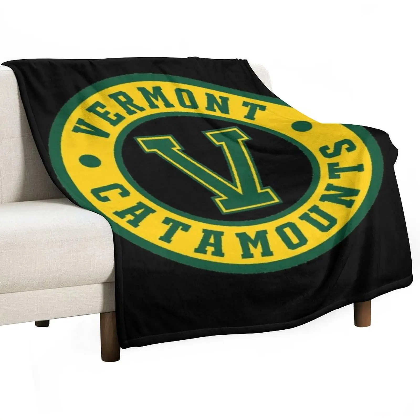 

University of Vermont - UVM - Catamounts Throw Blanket christmas decoration Hairy Travel Picnic Blankets