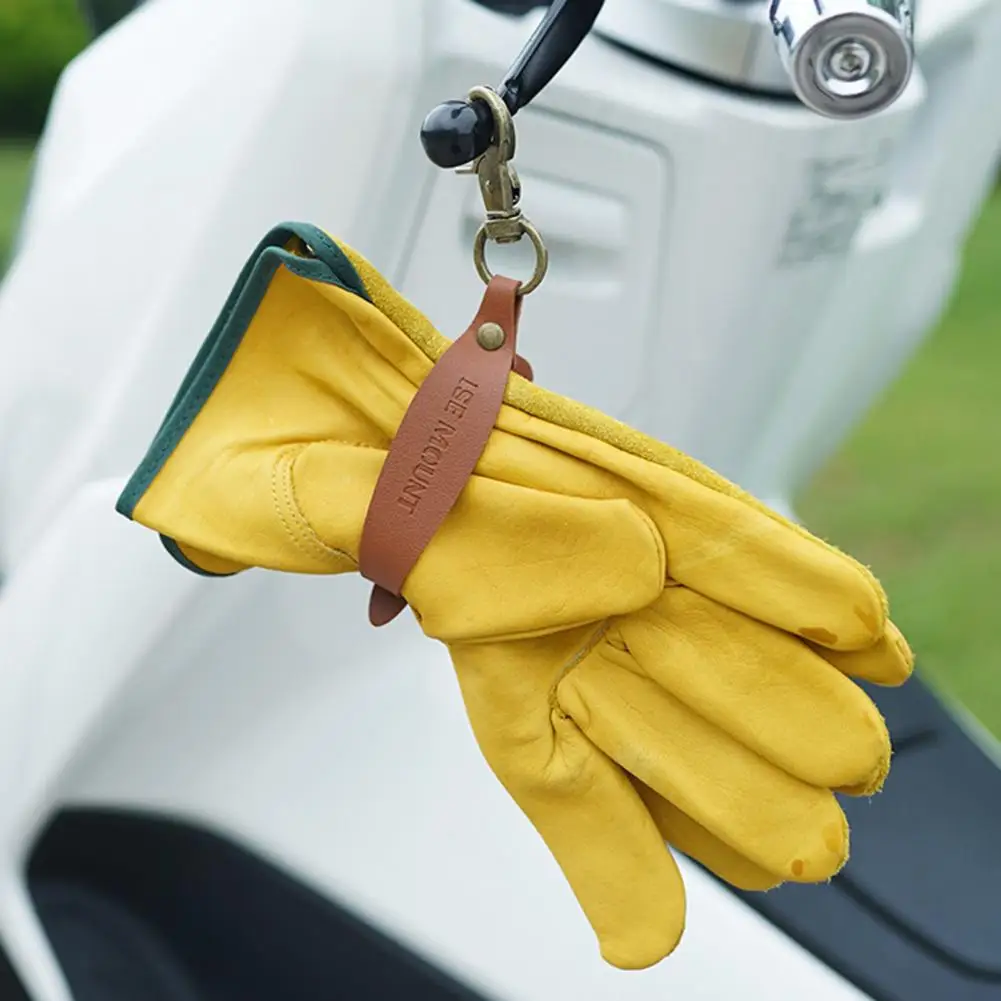 Tear-resistant Glove Holders Durable Firefighter Glove Strap with Adjustable Buckle Secure Holder for Outdoor Indoor Use