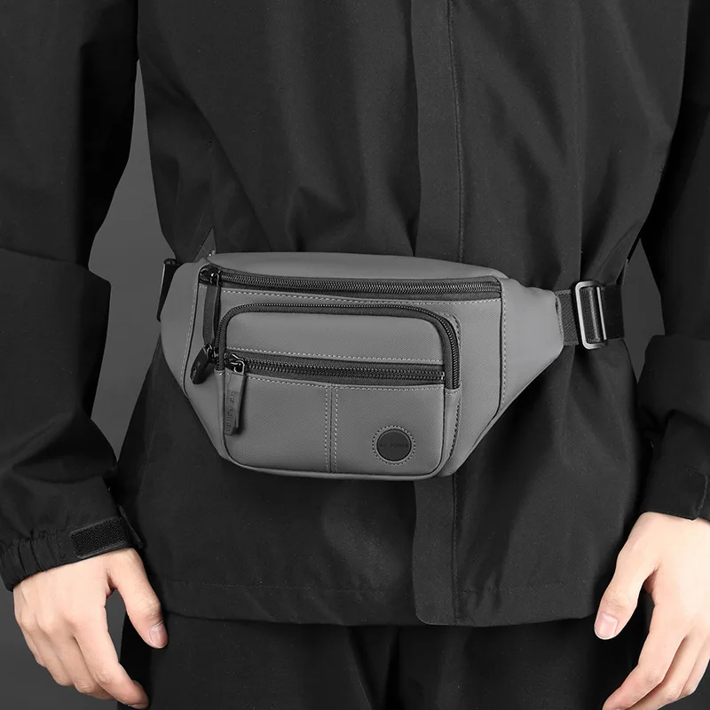 Men Waist Bag Pack Men\'s Wallet Purse Casual Large Phone Belt Bag Pouch Women Travel Motorcycle Bag Fanny Bag Hip