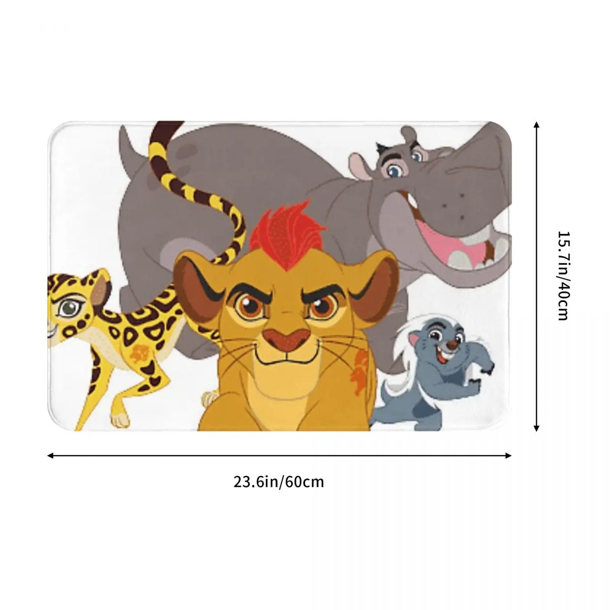 Lion Guard Doormat Absorbent Mat Carpet Rug Kitchen Entrance Home Floor Mat for Living room Footpad Mats