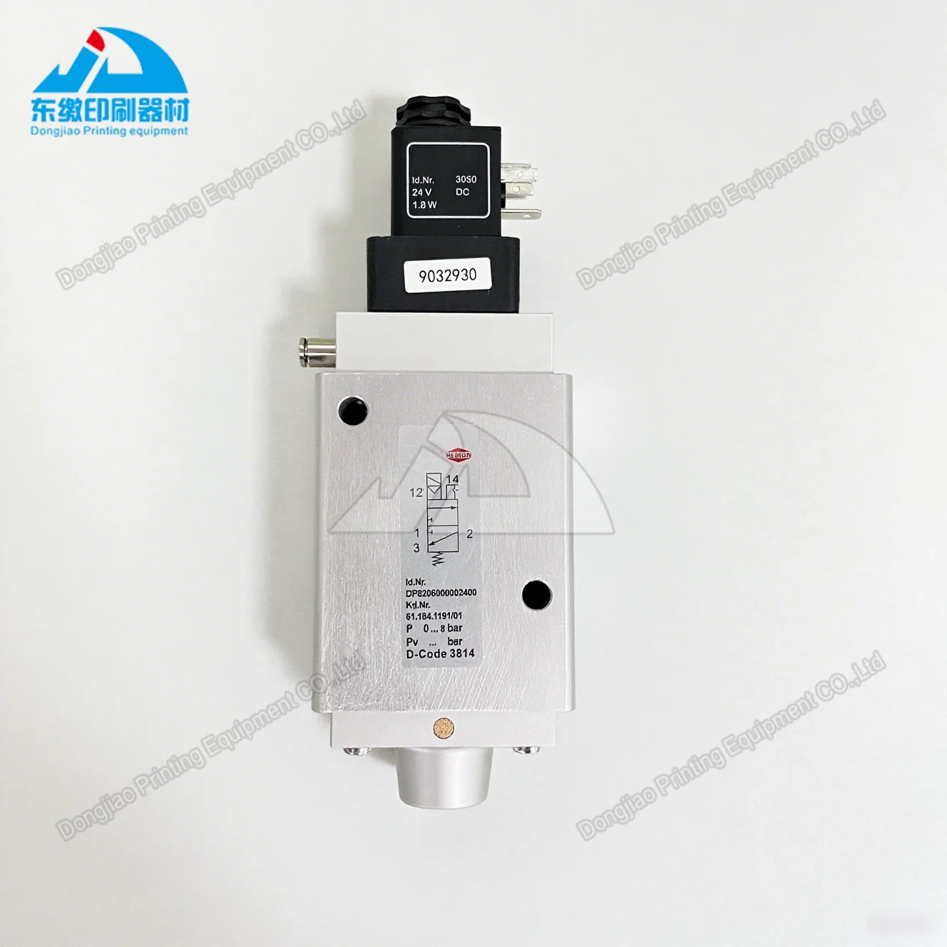Top Quality 61.184.1191/01 Solenoid Valve M4.335.001 61.184.1191 for Heidelberg SM102 CD102 PM52 SM74 Printing Accessories Valve