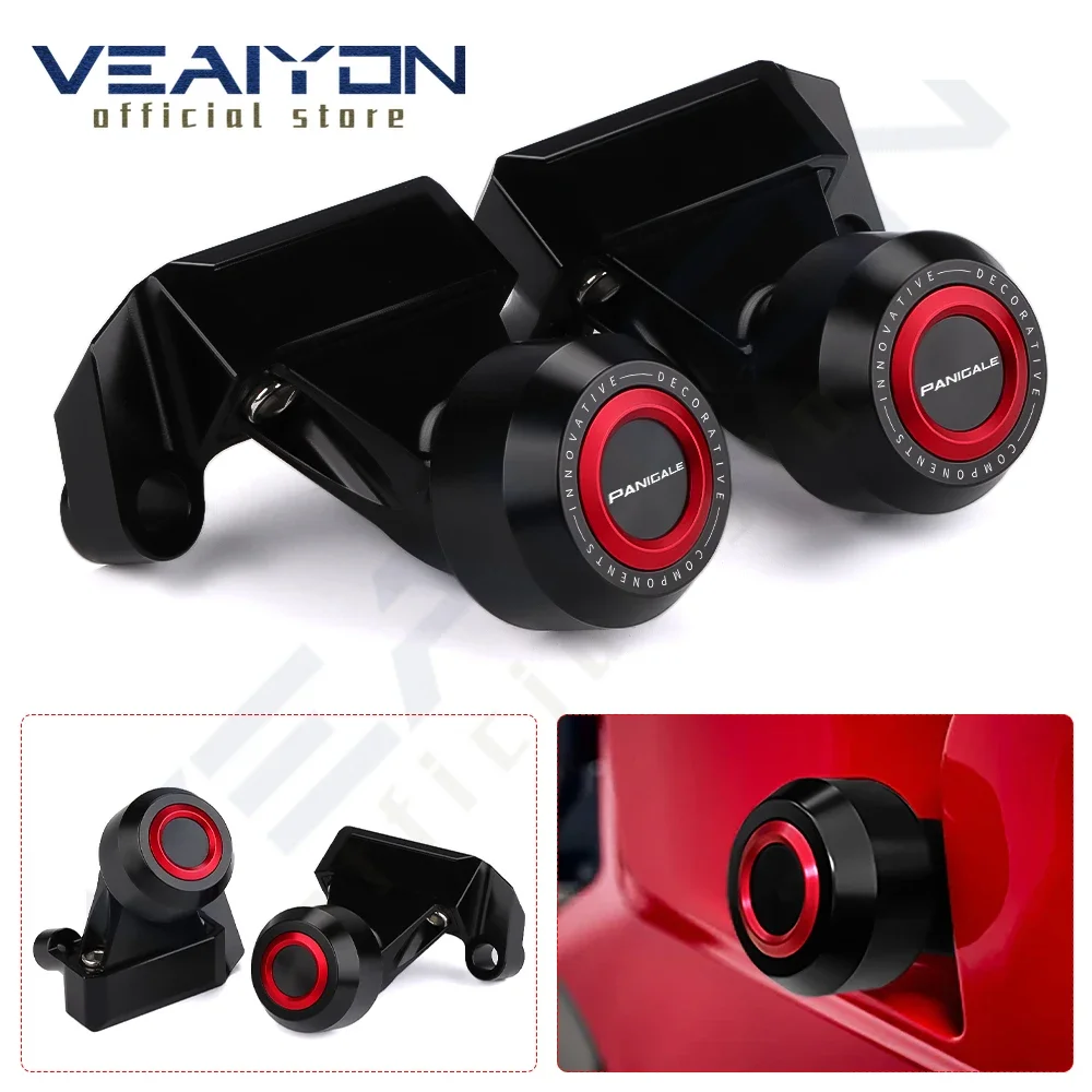 For PANIGALE V4 V4S V4SP V4R V4 Superleggera Frame Slider Fairing protection Guard Crash Protector Motorcycle Accessories