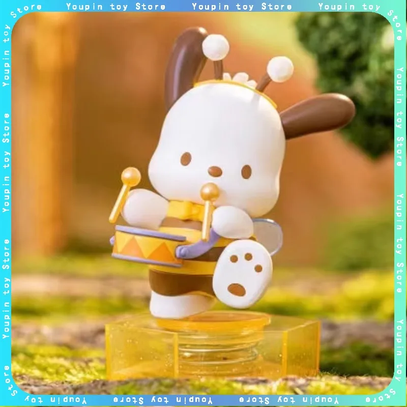 

Sanrio Family Little Bee Concert Series Blind Box Trendy Toys Kuromi Big Ears Pochacco Figurine Ornament Gift blind boxes