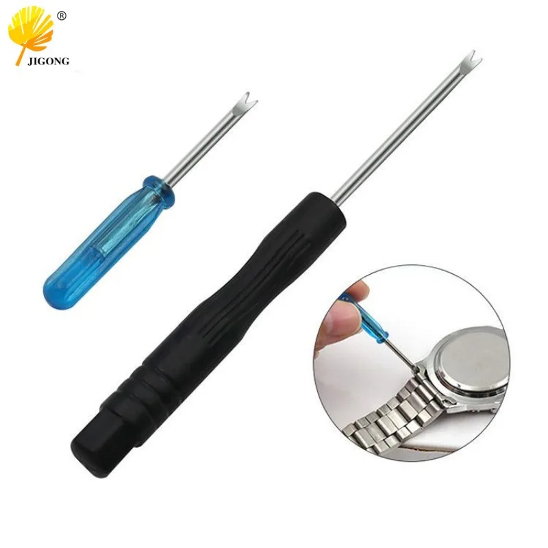 2.0Mm single head raw ear batch, disassembly and assembly of watch strap raw ear fork, raw ear batch, strap adjustment, watch re