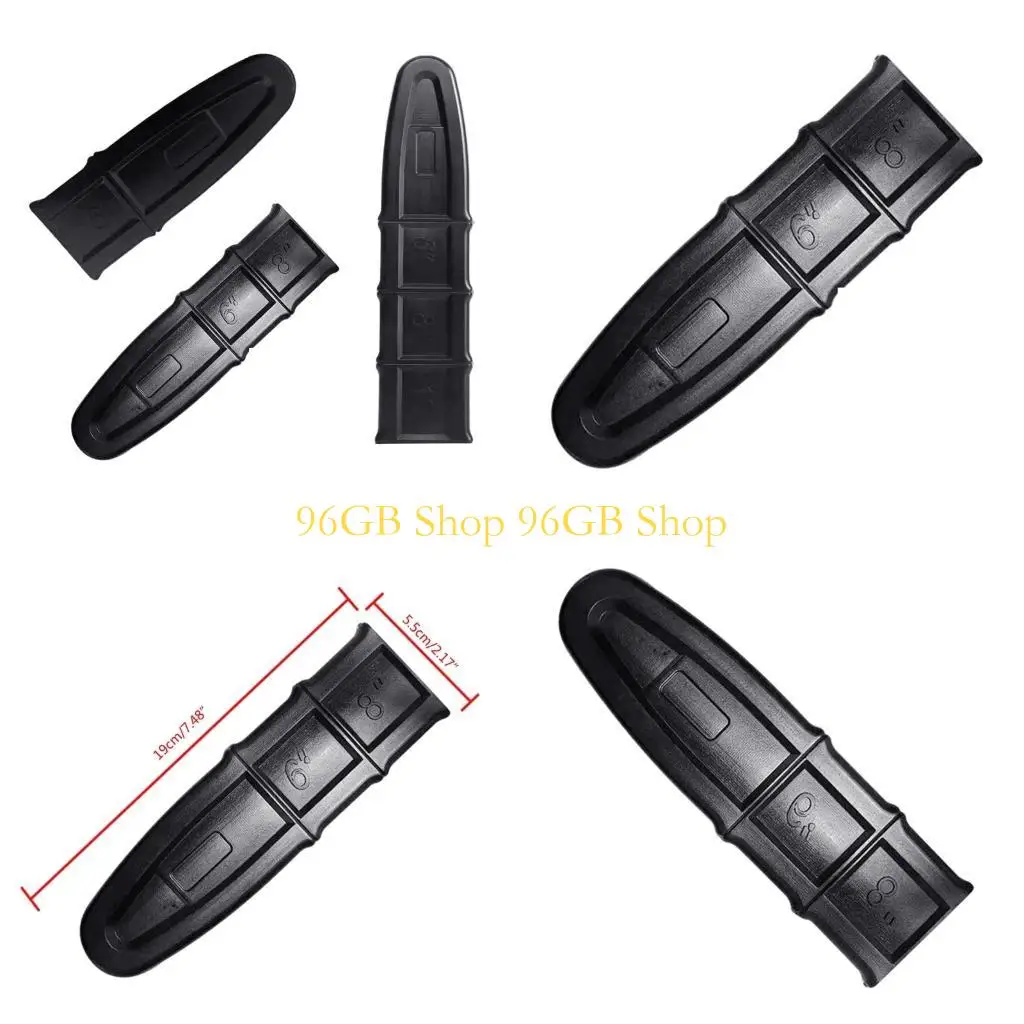 

96GB 6/8/10in Chainsaw Bar Protective Cover Plastic Scabbard Protector Chain Accessories Pruning Guide Plate Covers