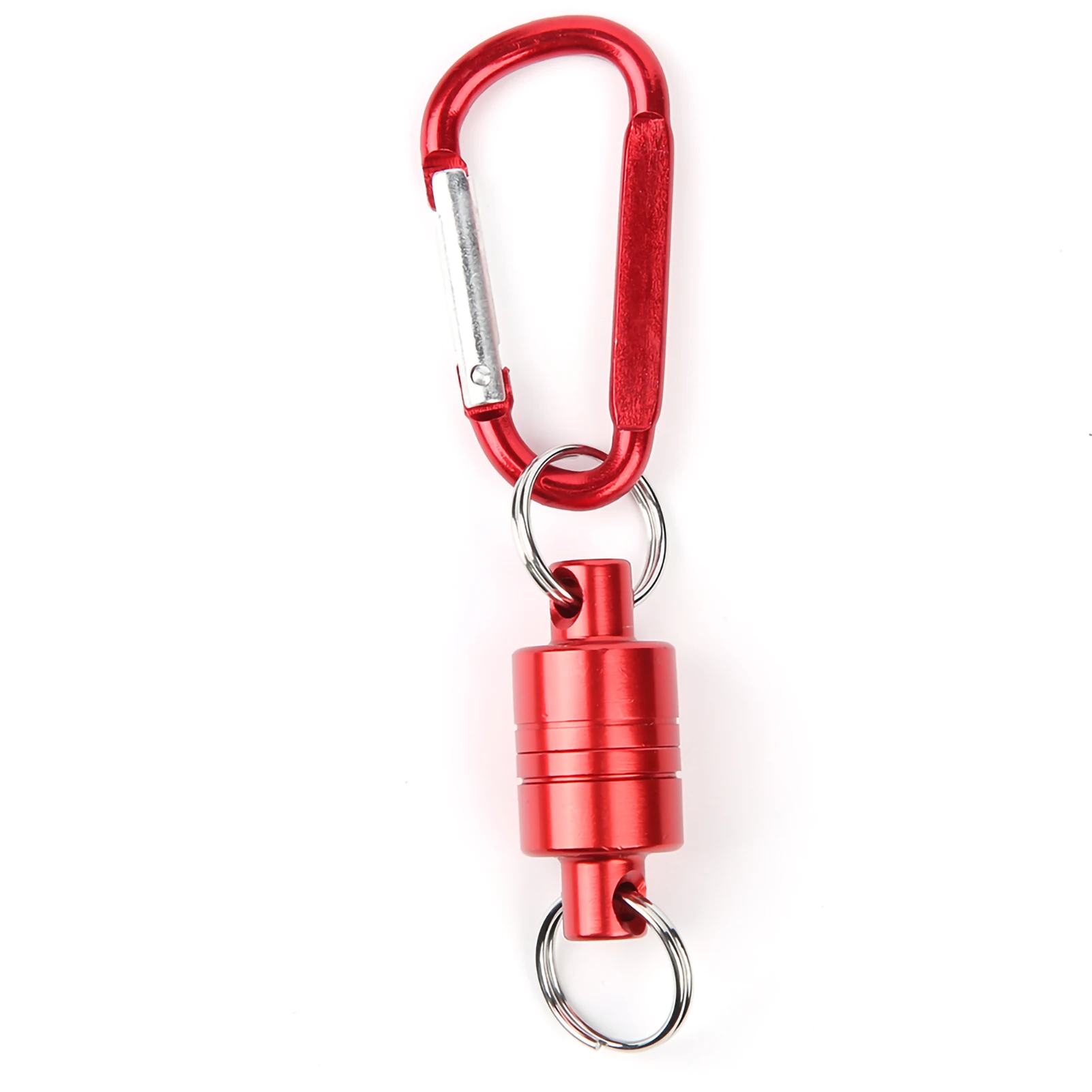 Fischernetz Halter Fliegenfischen Kescher Magnetische Kescher Halter Fliegenfischernetz Release Net Halter Karabiner Tackle Magneto – Detail 9