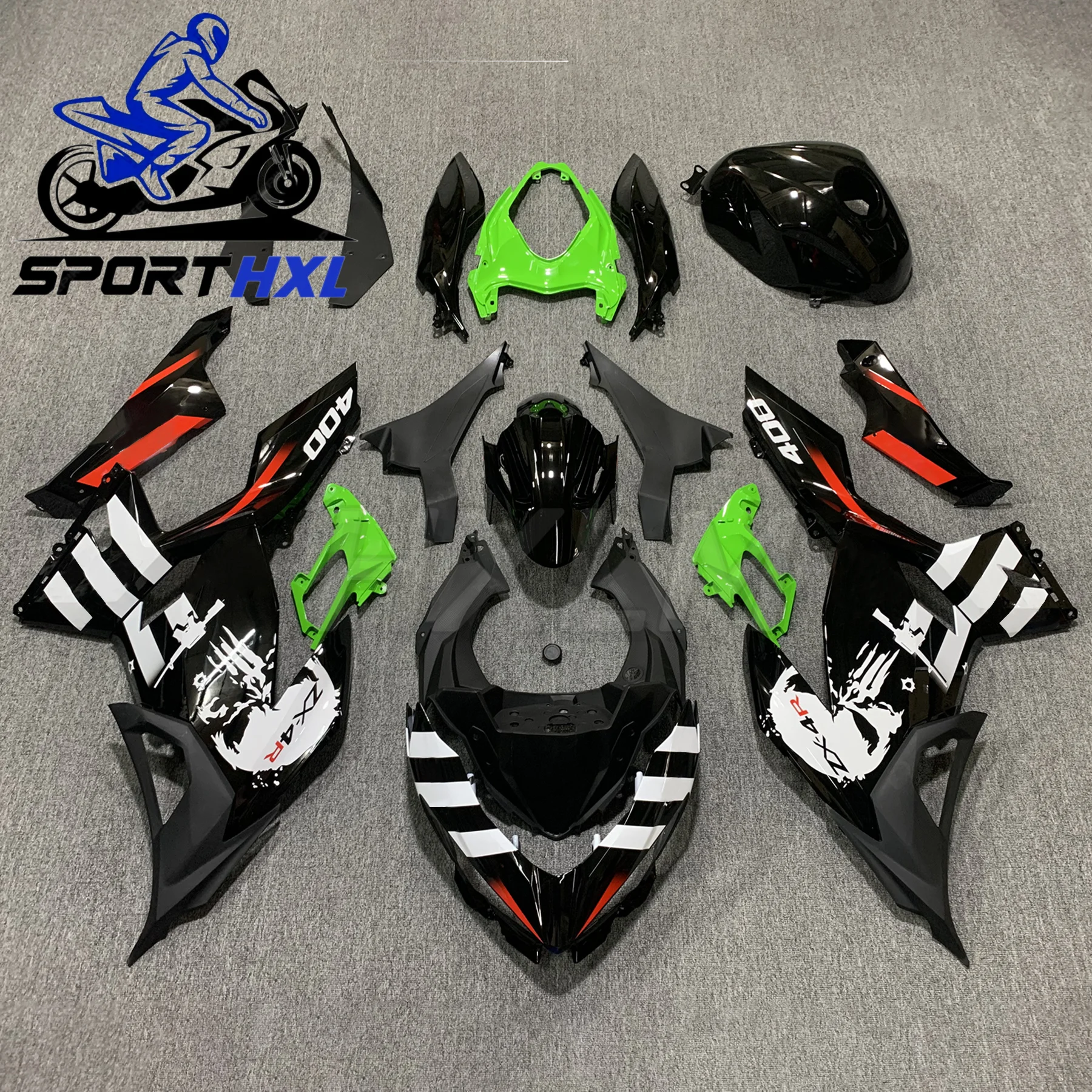 

Fairing kit Durable ABS Injection For Kawasaki Ninja400 EX400 2018-2023 Motorcycle Bodywork fairing kit Full fairing kit
