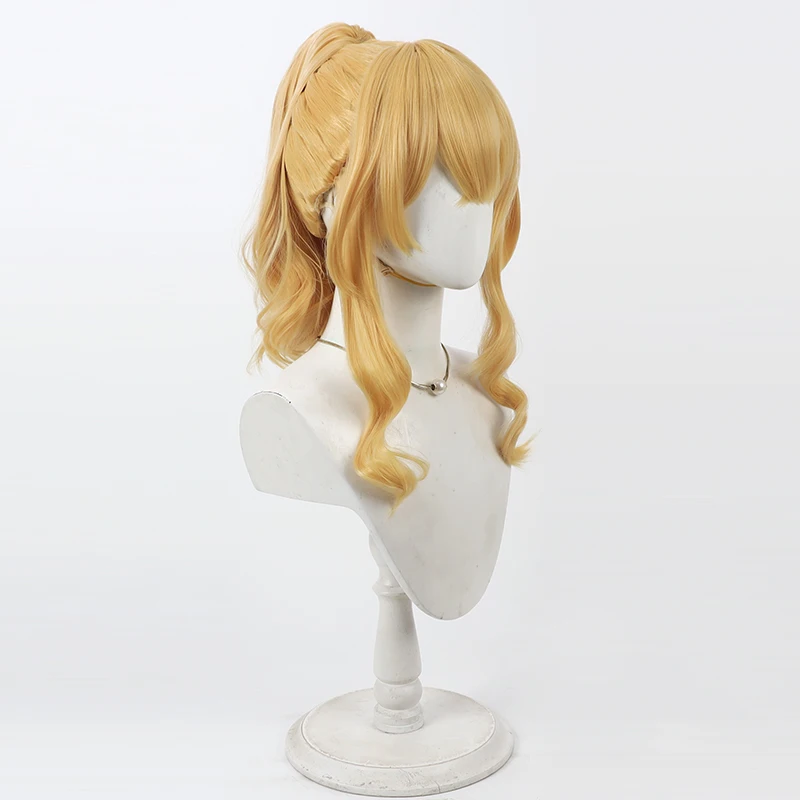 Strinova Audrey Grove Cos Cosplay Wig Halloween Party Prop Synthetic Hair Heat Resistant Fiber + Wig Cap