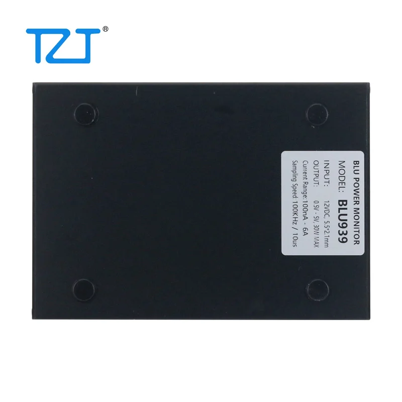 Imagem -03 - Tzt Hamgeek Blu939 100na6a Monitor de Potência Analisador de Consumo de Baixa Potência Tester de Gravação de Corrente de Potência