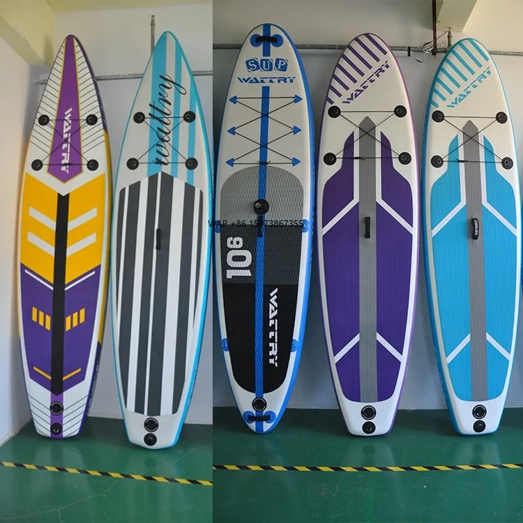 

Premium Inflatable Stand up Paddle Board with SUP Accessories & Carry Bag Youth & Adult Standing Boat