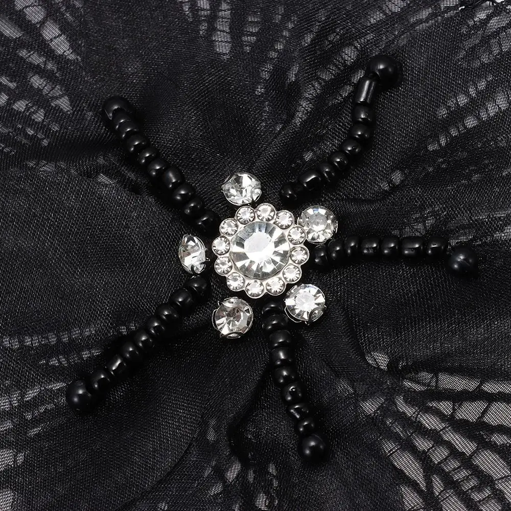 Abito fai da te toppe decorative fatte a mano con fiori in tessuto cucito su toppe floreali applicazioni toppe in pizzo con fiori multistrato