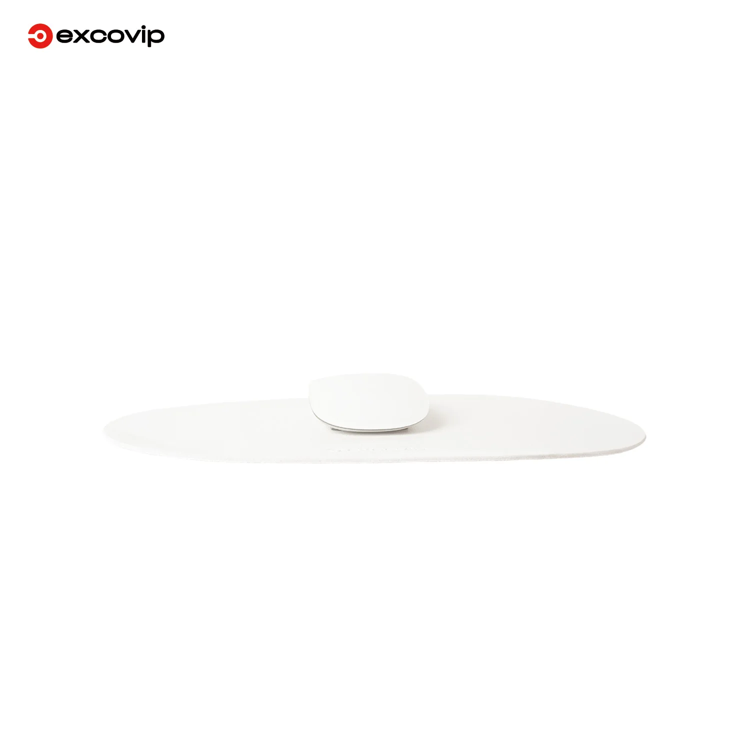 EXCO Mini Leather Mouse Pad Office PU Mousepad Small Portable with Non-Slip Base for Home Laptop Computer Waterproof