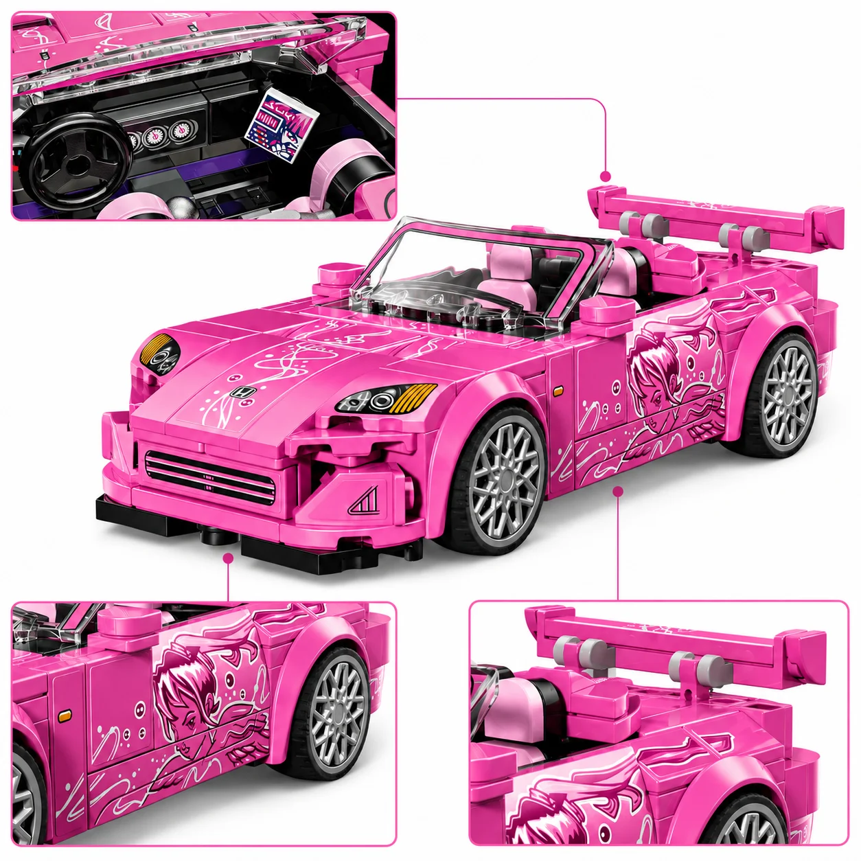 LEGO® Speed Champions 2 Fast 2 Furious Honda S2000 77241 Building
