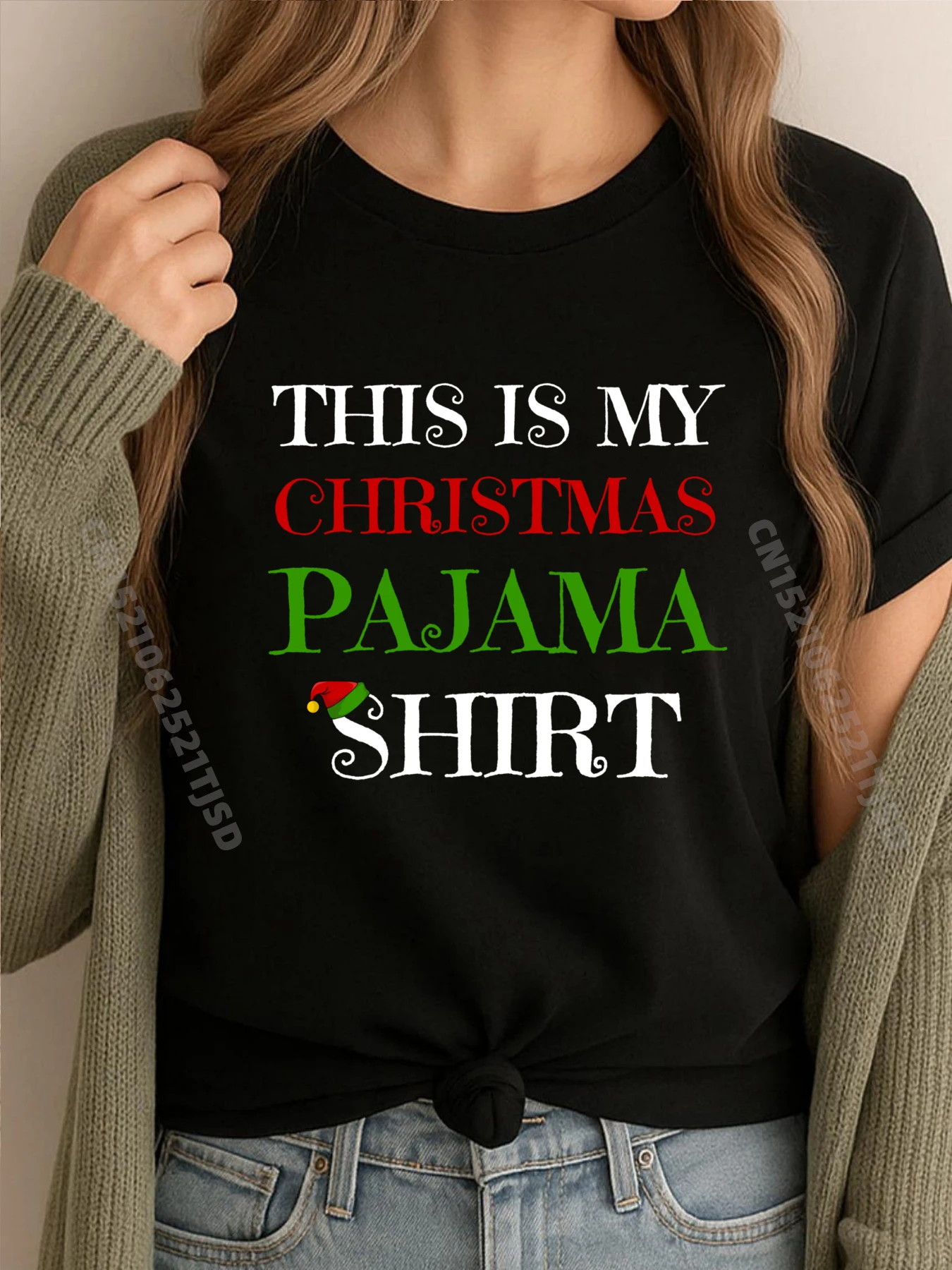 

Вот моя рождественская пижамная рубашка, синие и белые футболки с рисунком, стираная футболка в стиле аниме в стиле ретро, эстетичная