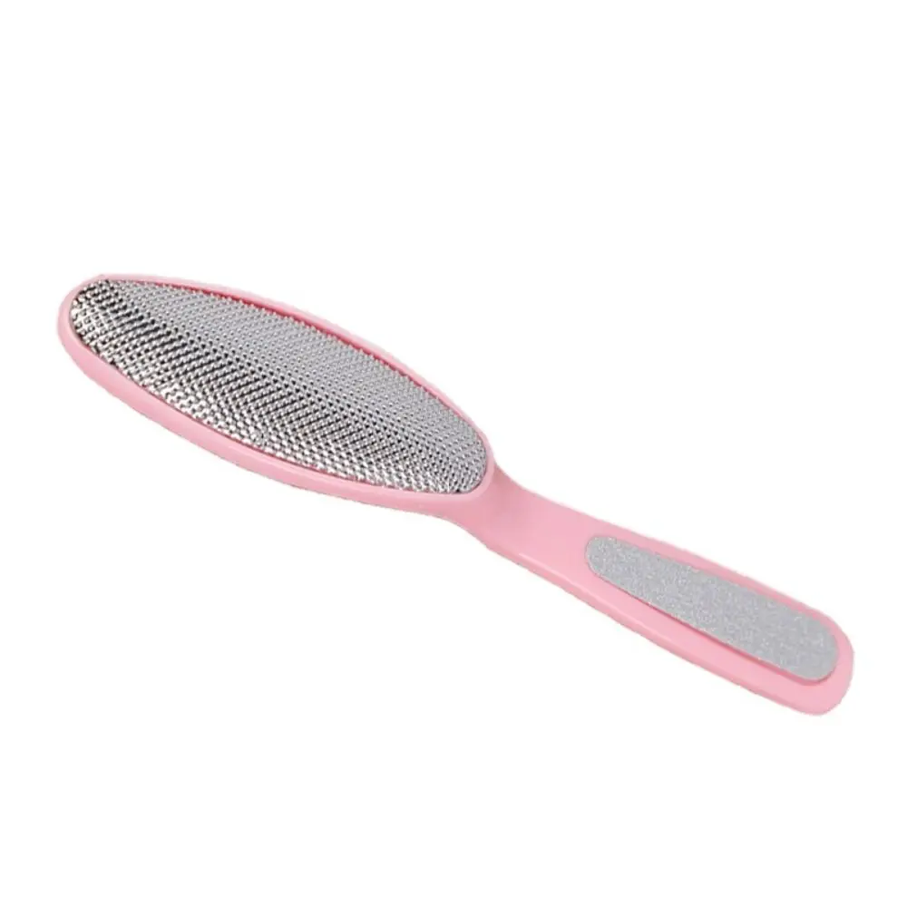 Portable Stainless Steel Heel Scrub Tool Handheld Multifunctional Foot Grinder Callus Remover Rubbing Board Foot Care Tool