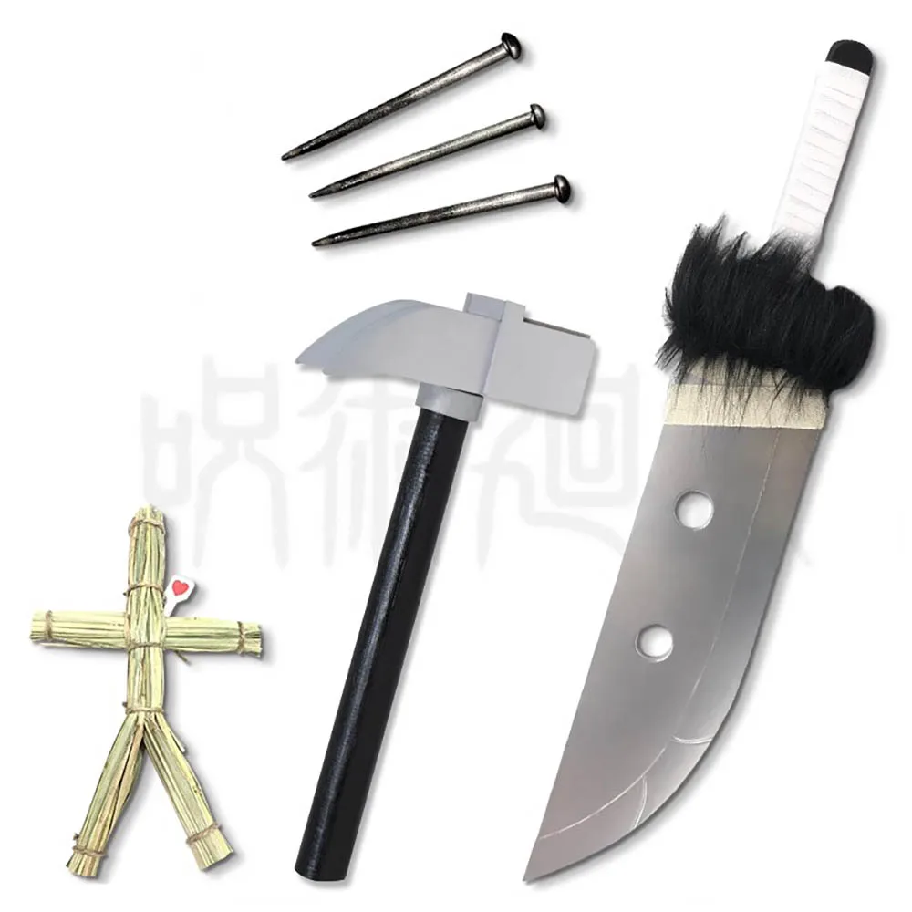 Jujutsu Kaisen Weapon Kugisaki Nobara Hammer Itadori Yuji Swrod Cosplay Prop Halloween Costume Accessories