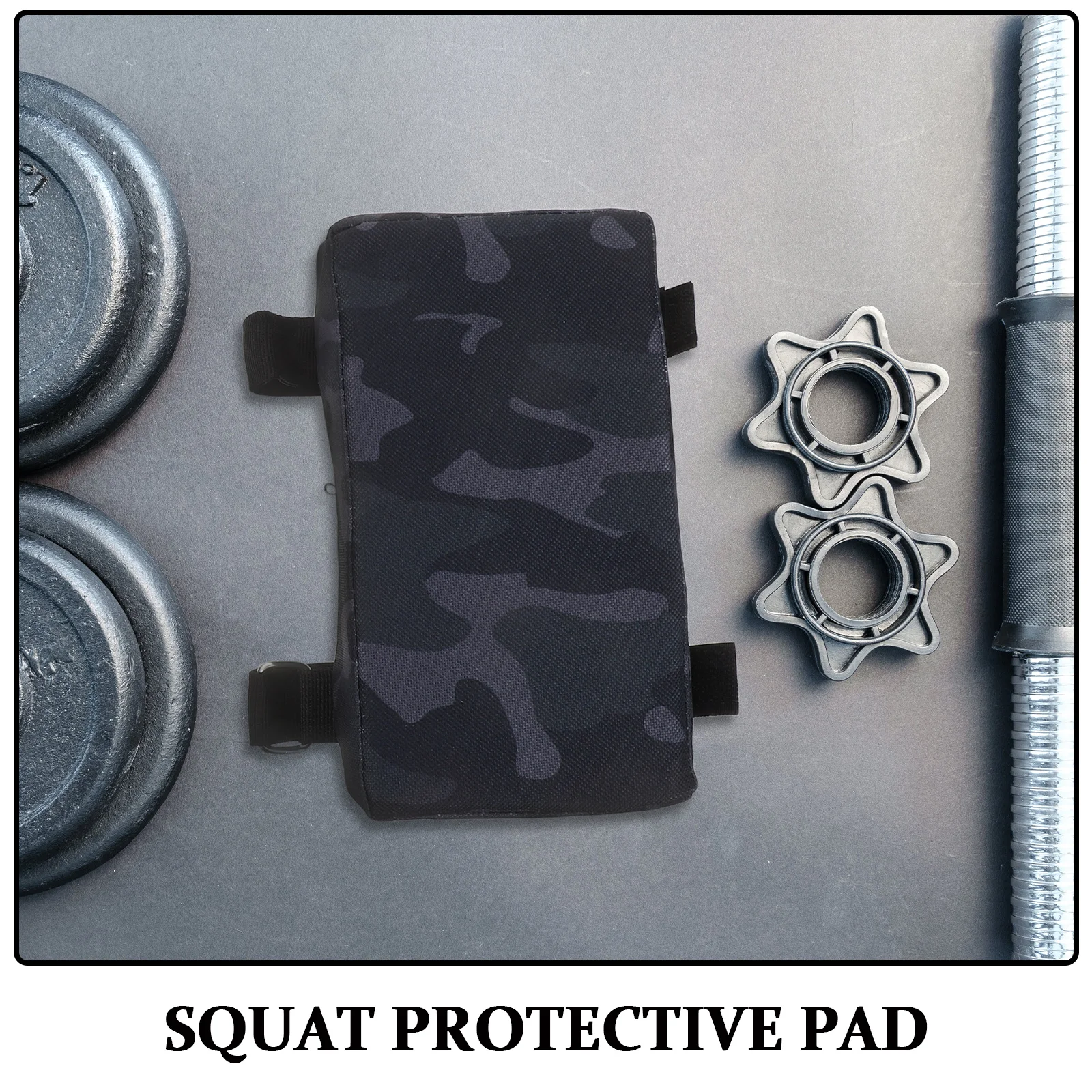 1 paar Deep Squat Machine Kussen Camouflage Verstelbare Antislip Schoudersteun Beenpers Fitnessapparatuur Accessoire Gym