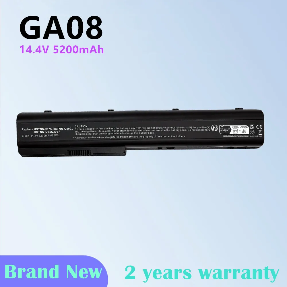 Laptop Battery For HP Pavilion DV7-1000 DV7T DV7T-1000 DV7-2000 DV7-1200 DV7-3000 DV7Z GA08 HSTNN-XB74 HSTNN-IB74 HSTNN-XB75