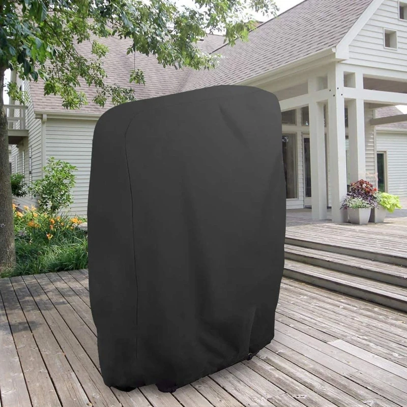 Outdoor Folding Chair Cover Waterproof Dustproof Lawn Patio Furniture Covers All Weather Resistant Oxford Cloth Drop shipping