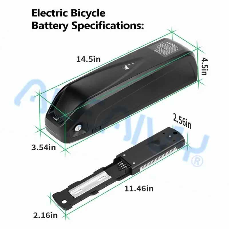 Original 48V 20Ah Hailong ebike Battery 30A BMS for 350W 500W 750W 1000W Motor BBS02 BBS03 BBSHD Electric Mountain Bike+Duty Fre