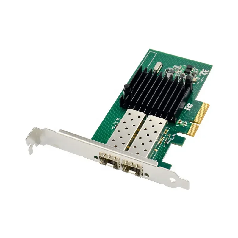 PCIe to Dual Gigabit SFP Ethernet Server NIC Network Card 1000M PCI-e Dual port SFP fiber network card I350AM2 Chipset 2 lan