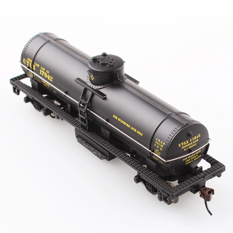 

BACHMANN HO 1/87 Train Carriage American Series Simulation Metal Wheel Track Cleaning Oil Tanker Train Model Toy