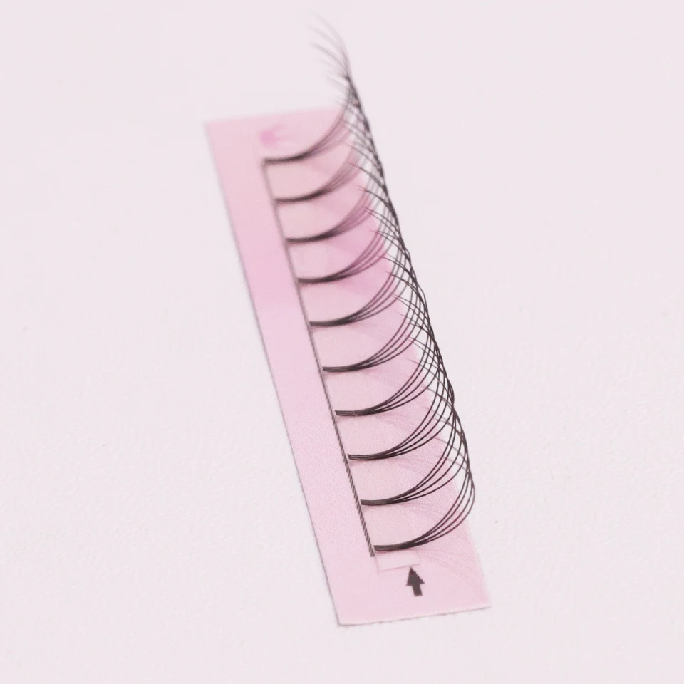 Rujade 0,07/0,10mm 3D 4D 5D 6D Lange Vorbereitete Russische Volumen-Wimpernverlängerungen aus Kunstnerz Weiche Natürliche Wimpern – Detail 9