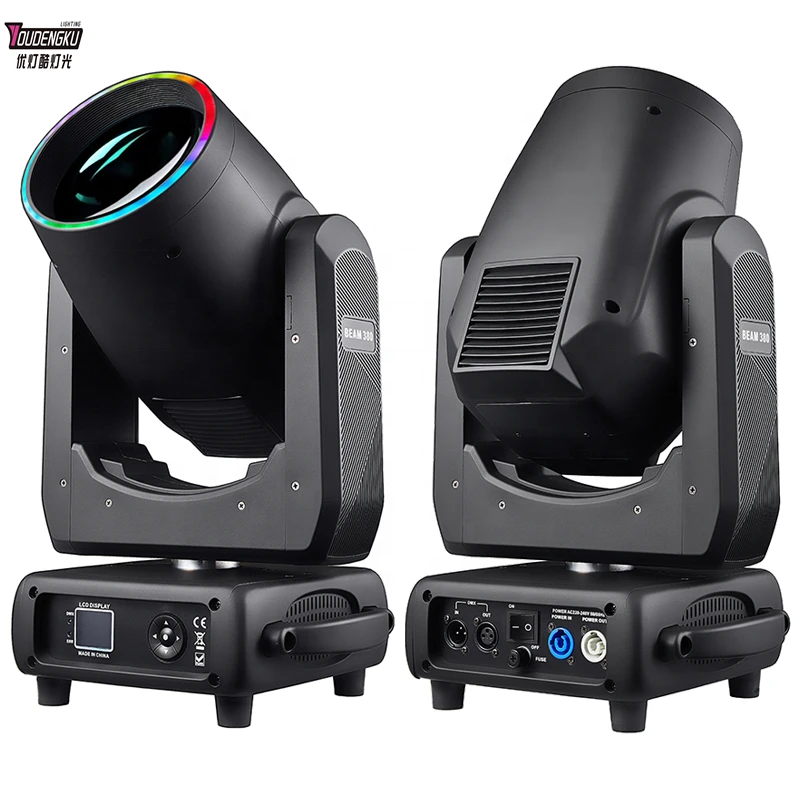 

2pcs DJ light moving head beam 380W multi pattern Beam moving head light for disco party stage lighting equipment