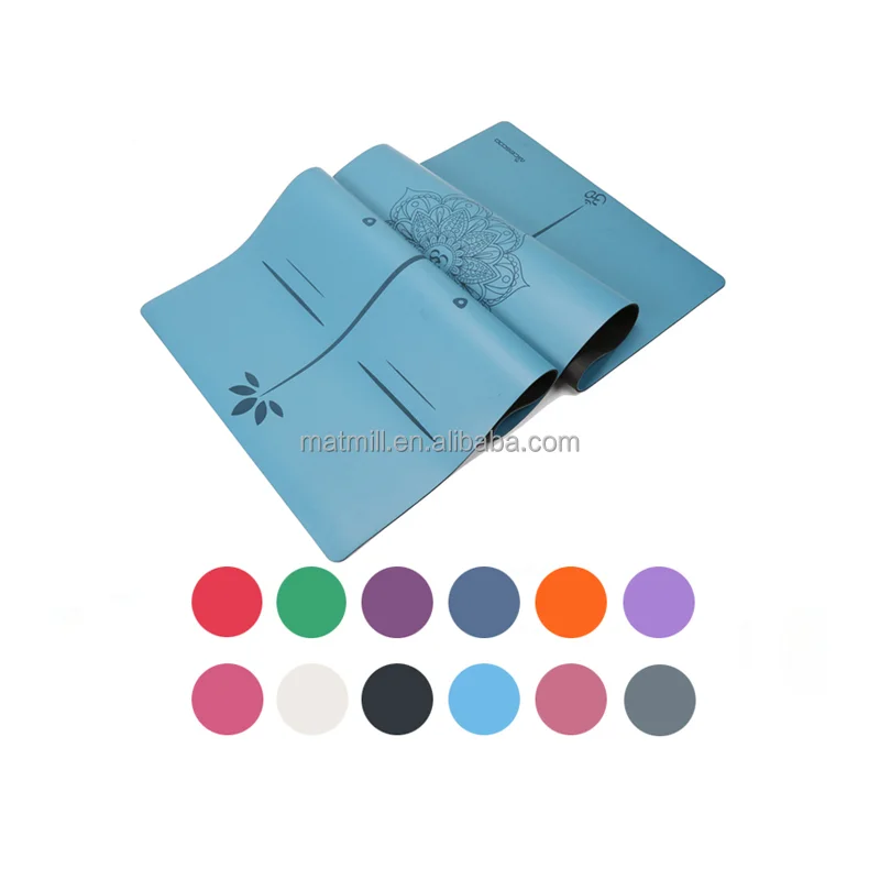 

Customize Logo Environmental protection Home Fitness Exercise Workout PU Yoga Mat