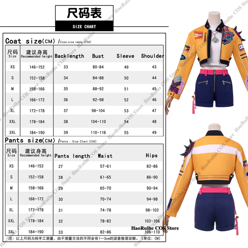 Costume de Cosplay KPop Demon Hunters Mira Rumi, uniforme Sexy à la mode, perruques, Costume de groupe pour filles, jeu de rôle pour fête d'halloween, en Stock