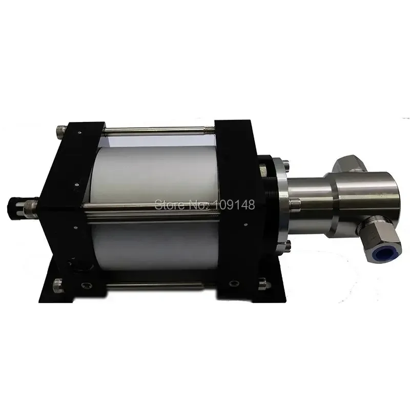 Free shipping Welllness  :Model XH39 200-300 bar output High pressure Pneumatic liquid booster pump for vessel testing