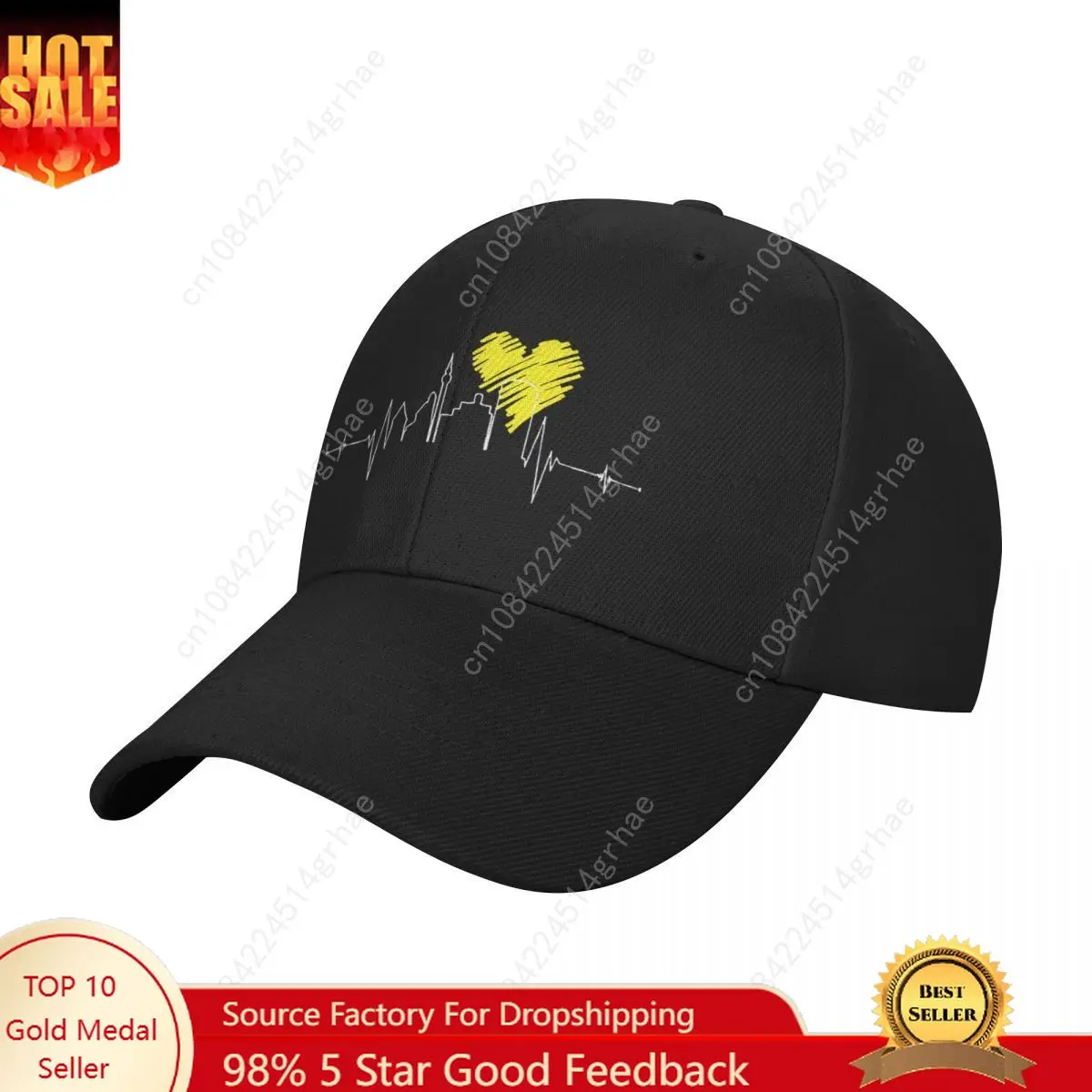 

Dortmund Skyline Ruhrpott Ruhr Area Gift City Of Dortmund Breathable Design Mens Hat Women's Cap Women's Baseball Cap
