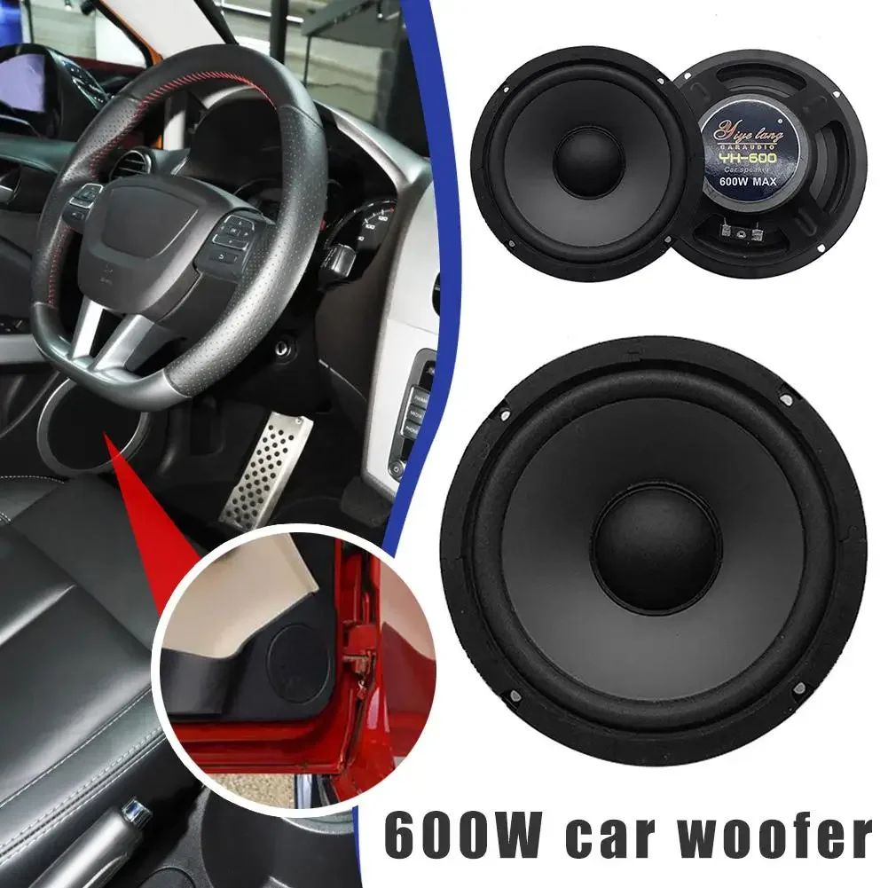 

Universal 6 Inch 600W Car HiFi Coaxial Speaker Vehicle Door Auto Audio Music Stereo Subwoofer Full Range Frequency Speakers