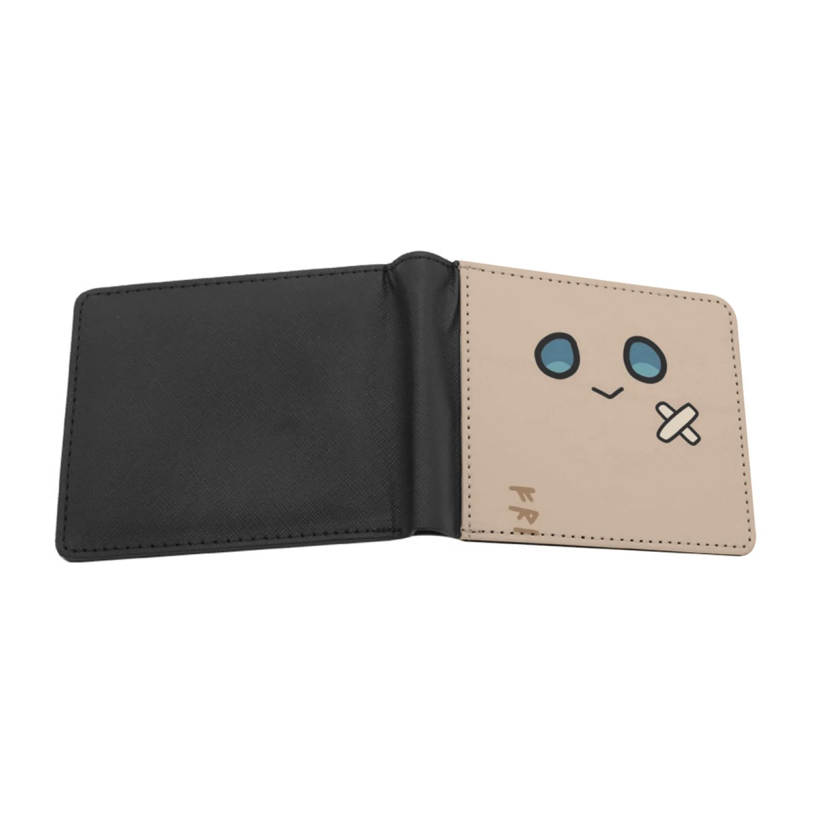 Friend Nanashi Mumei Mascot Hololive Holocouncil Leather Men Wallets Credit Card Holder Purse Black Wallet Nanashi Mumei