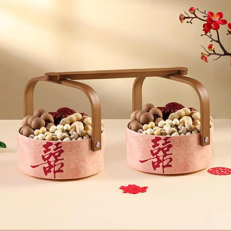 

Wedding Celebration Red Barrel Pair Bridegroom Family Decorations Complete Set Female Side Wedding Gifts Decoration Ornaments